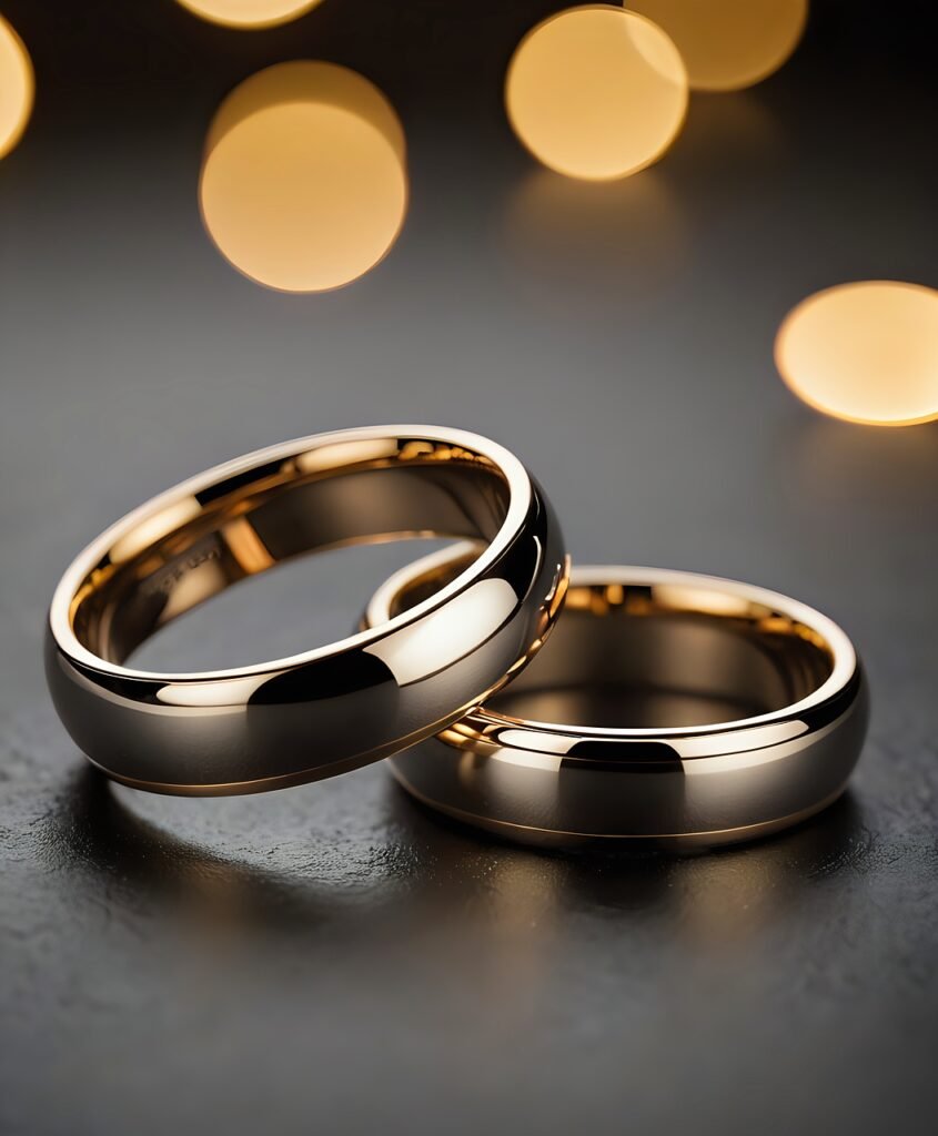 ai generated, wedding rings, rings